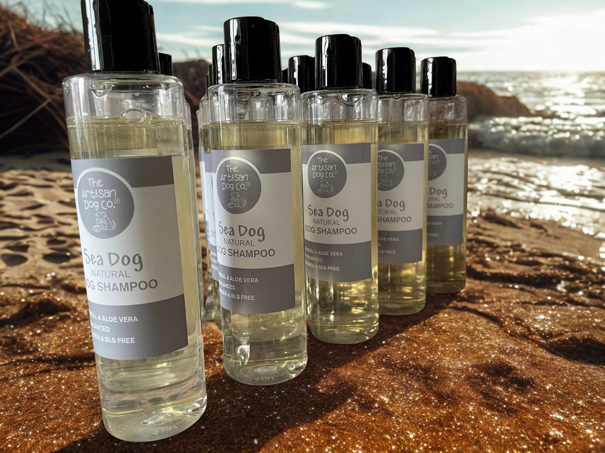 Gentle Oatmeal & Aloe Dog Shampoo – Handmade, pH-Balanced (200ml / 6.8 oz)