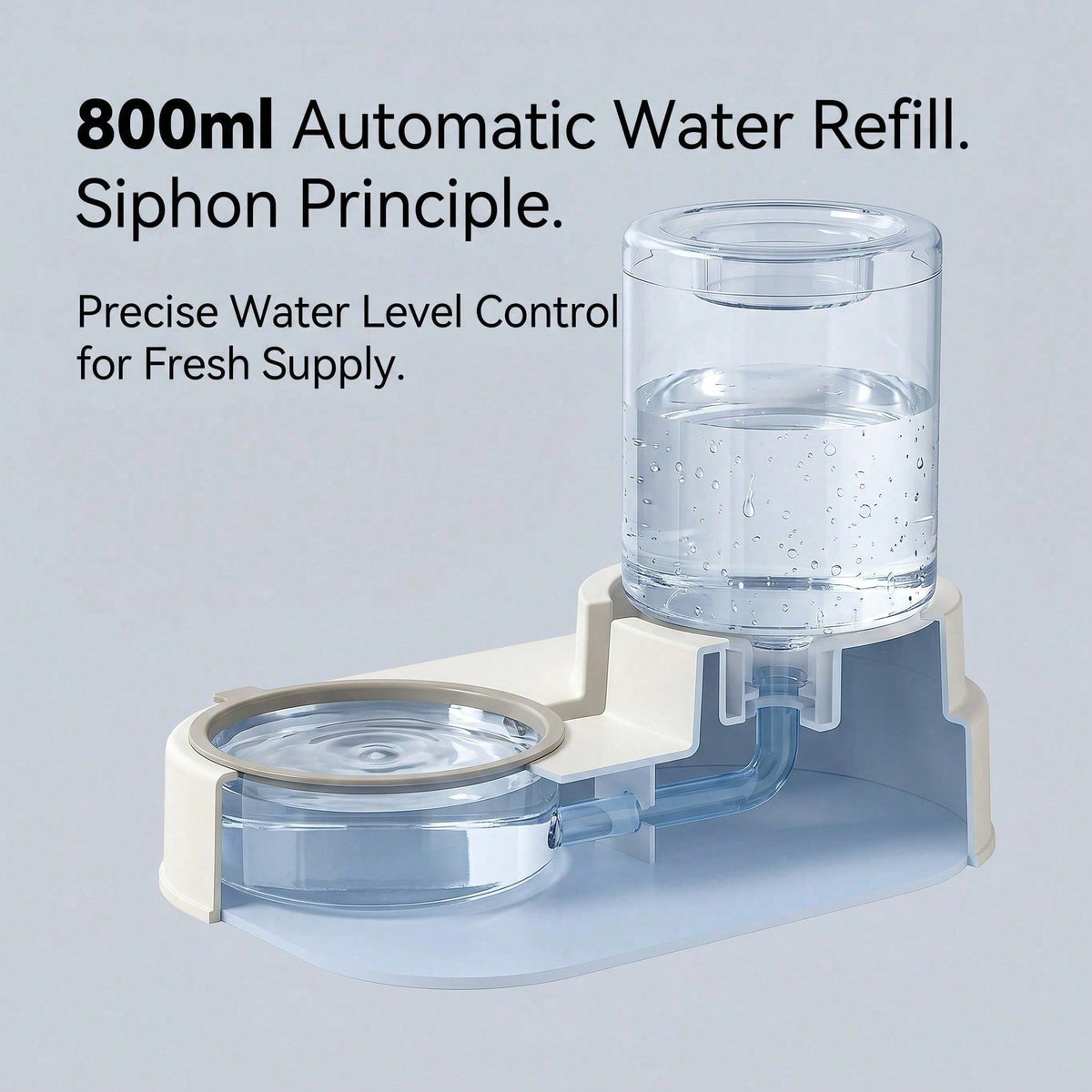 800ml automatic water refill tank