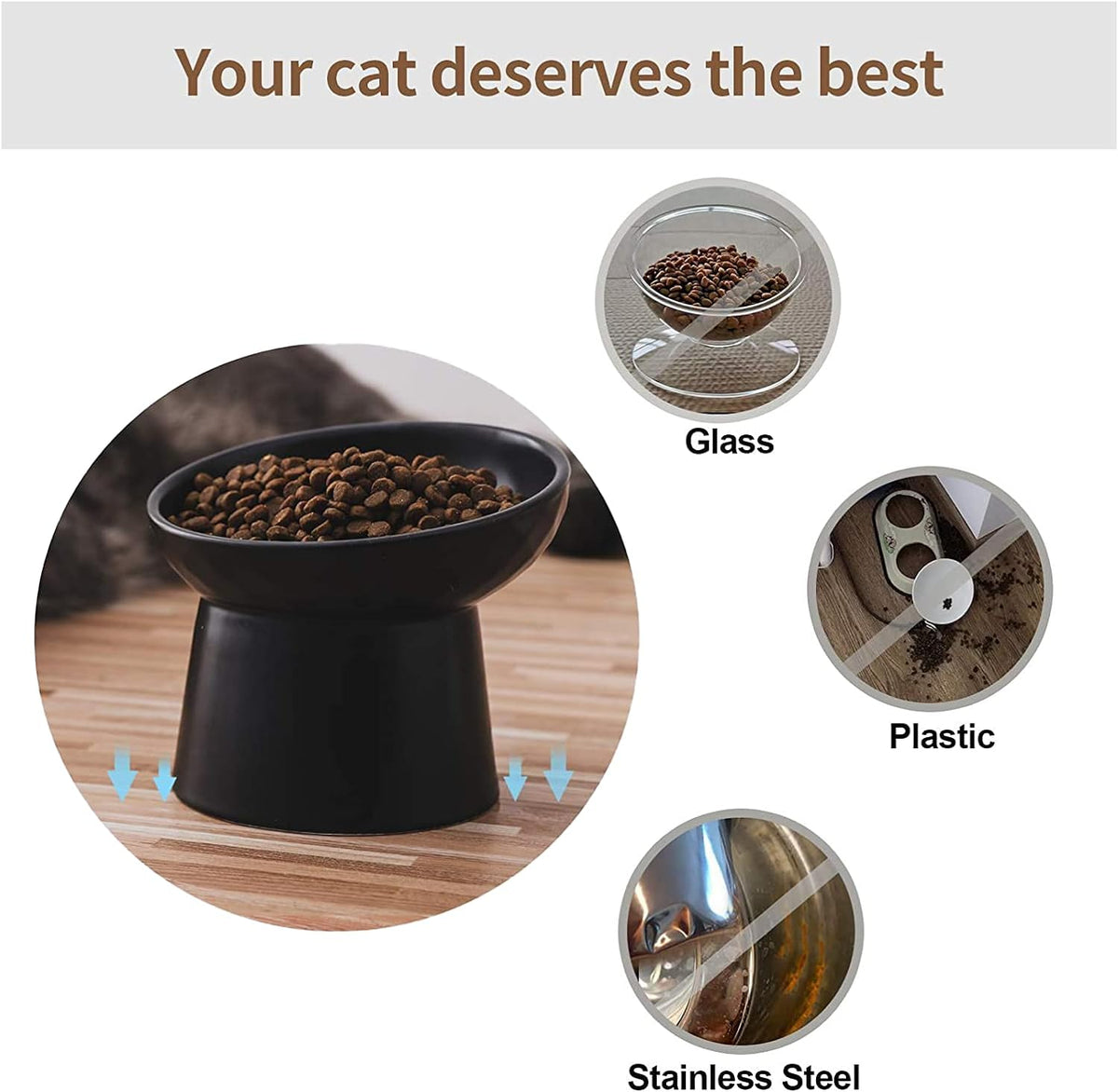 Ceramic bowl material comparison graphic