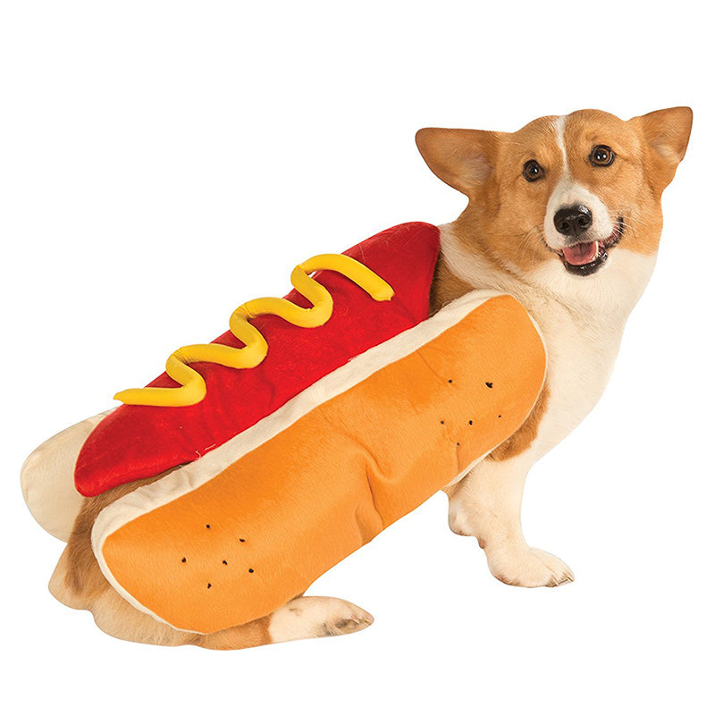 Hot Dog Costume for Dogs & Cats – Funny Halloween Outfit 🌭