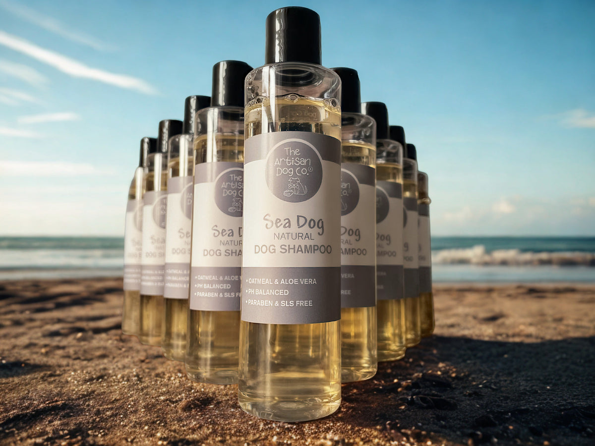 Gentle Oatmeal & Aloe Dog Shampoo – Handmade, pH-Balanced (200ml / 6.8 oz)
