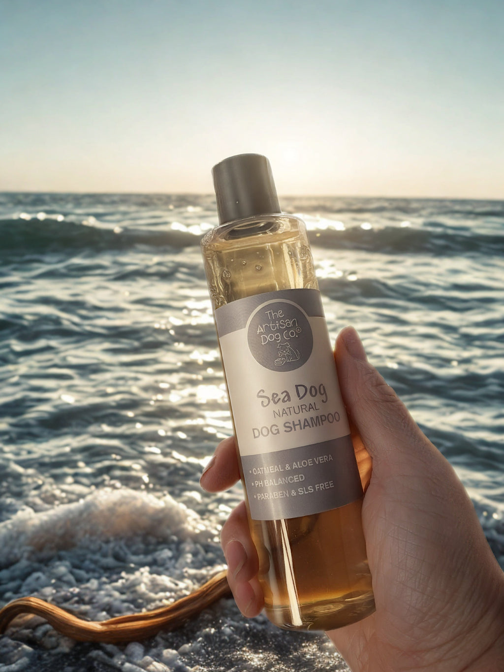 Gentle Oatmeal & Aloe Dog Shampoo – Handmade, pH-Balanced (200ml / 6.8 oz)