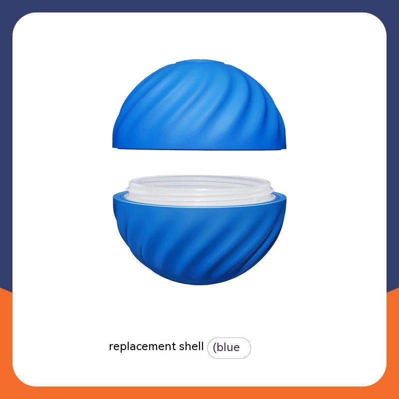 Blue replacement shell opened