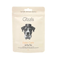 Gizzls Joint Care Soft Dog Treats cream pouch with illustrated dog in a top hat