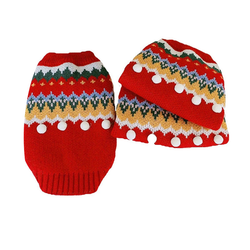 Festive Christmas Outfit for Cats & Small Dogs 🎅