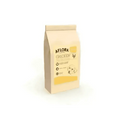 Bag of Aflora chicken puppy dry food on white