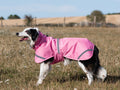 Luxe Waterproof Winter Dog Coat – Warm Padded Jacket, Baby Pink