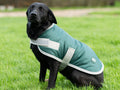 Classic Waterproof Dog Coat with Reflective Strips – Hunter Green