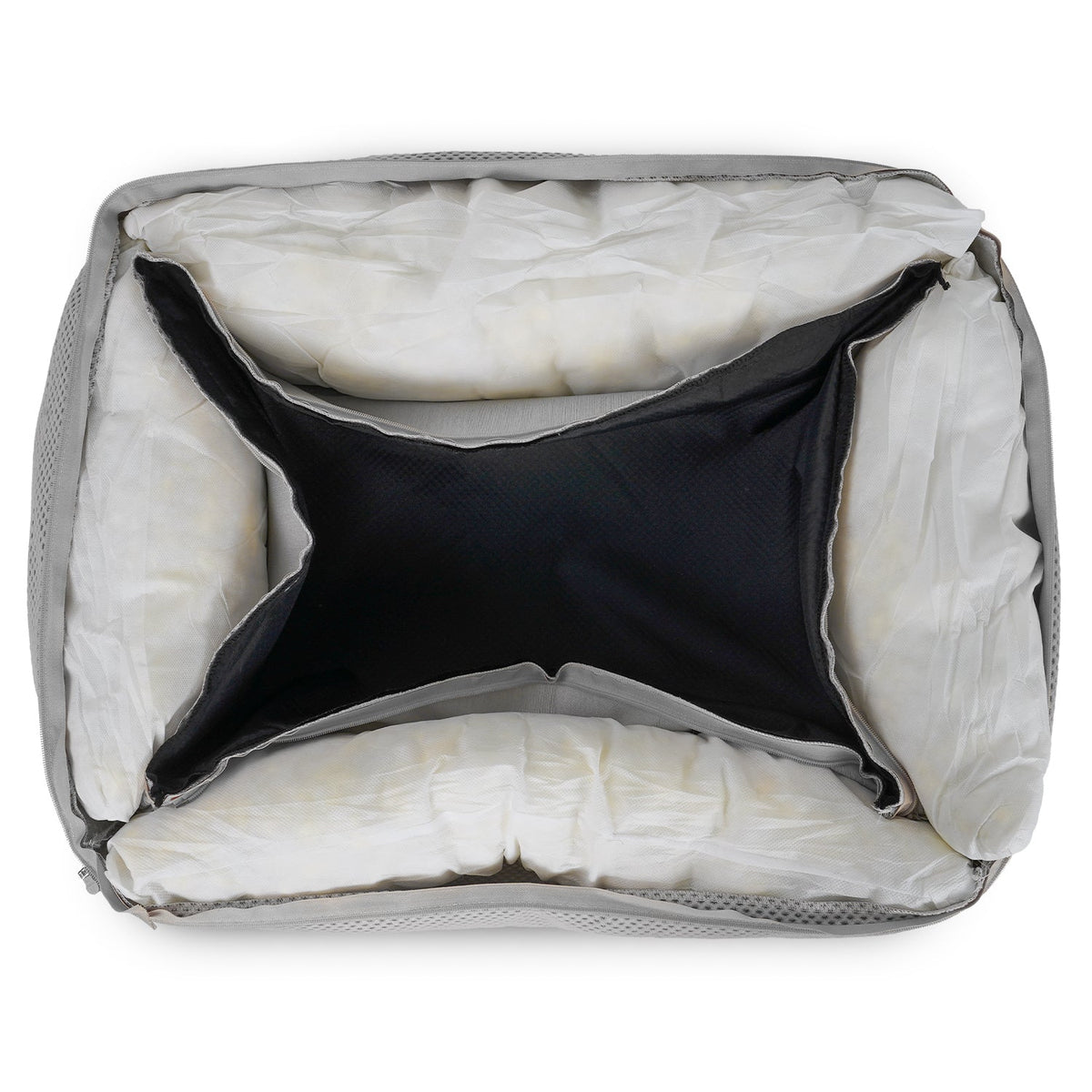 Highclere Memory Foam Bolster Dog Bed – Ralph & Co Grey Nest Bed